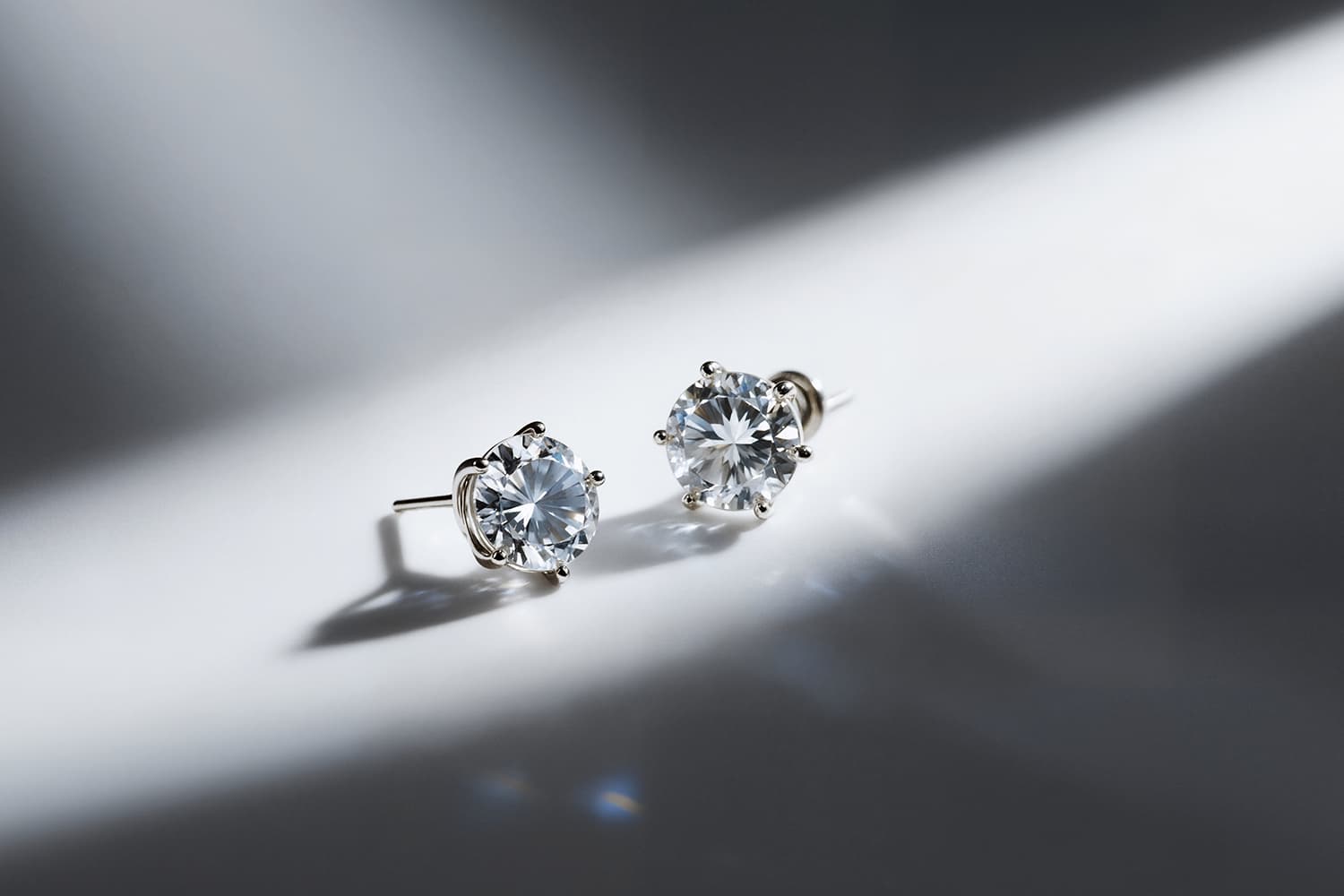 Diamond earrings